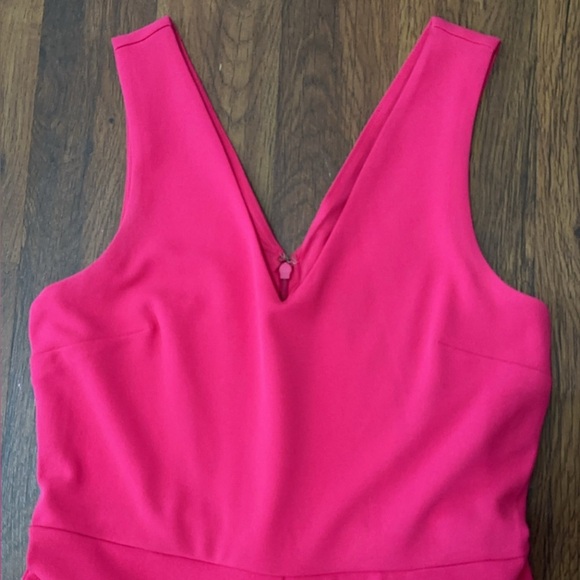 NWOT Express Vibrant Pink Jumpsuit - Picture 5 of 8
